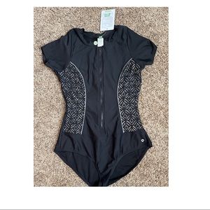 Next Women’s one piece black swimsuit